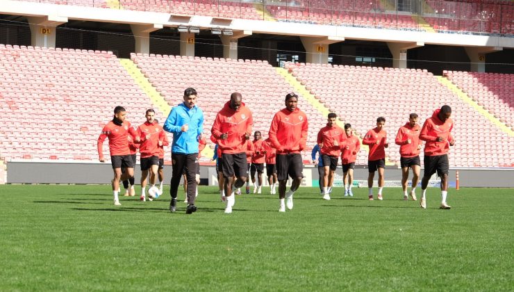 HATAYSPOR SAMSUNSPOR MAÇI HAZIRLIKLARINI TAMAMLADI