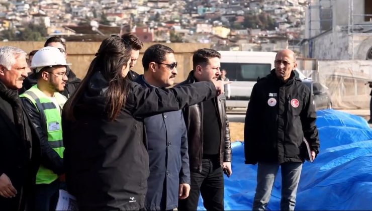 VALİ MASATLI KURTULUŞ CADDESİ’NDE İNCELEMELERDE BULUNDU