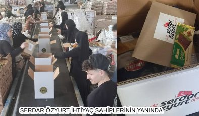 SERDAR ÖZYURT İHTİYAÇ SAHİPLERİNİN YANINDA