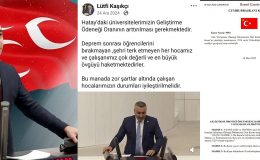 VEKİL KAŞIKÇI’DAN CUMHURBAŞKANI ERDOĞAN’A TEŞEKKÜR