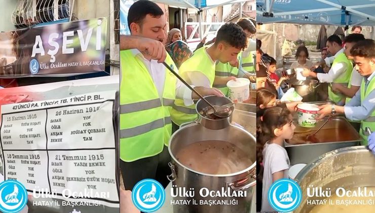 ÜLKÜ OCAKLARI İFTARDA ŞEHİTLERİ ANDI